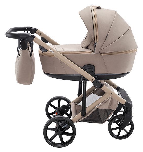 Коляска 2 в 1 Adamex Dolce Natura 4 cappuccino (арт. 681868) &mdash; купить в Украине | KolysochkaBaby