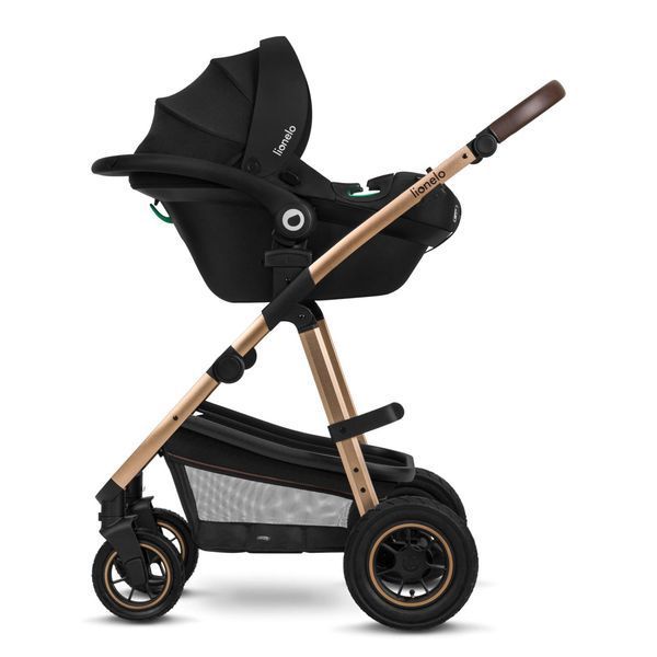 Универсальная коляска 3 в 1 Lionelo AMBER BLACK ONYX (арт. 82232790) &mdash; купить в Украине |  Колисочка
