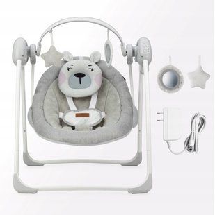 Кресло-качалка MoMi LISS Bear Pink (арт. 116507512) &mdash; купити в Україні |  Колисочка