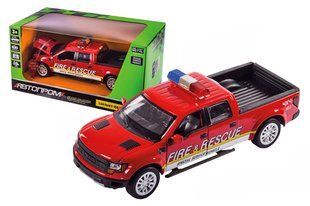 Машина металева 68424 "Автопром",1:34 Ford F-150 SVT Raptor-Police, батарейки, світло, звук, відкрив (арт. Маш8424) &mdash; купити в Україні |  Колисочка