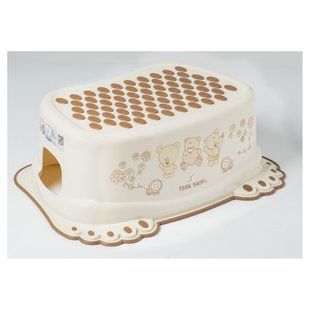 Подножка Tega TEDDY BEAR Anti slip footstool MS-017-119 beige (бежевый) (арт. 681423) &mdash; купить в Украине |  Колисочка