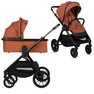 Универсальная коляска 2 в 1 Lionelo LAYLA 2IN1 BROWN RUST (арт. 91055832) &mdash; купити в Україні |  Колисочка