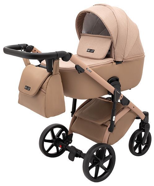 Коляска 2 в 1 Adamex Nola Natura 5 camel (арт. 681796) &mdash; купить в Украине |  Колисочка
