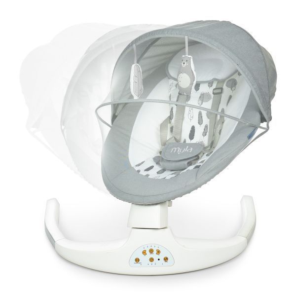 Укачивающий центр ME 1074 MYLA Soft Gray (арт. 266800) &mdash; купить в Украине |  Колисочка