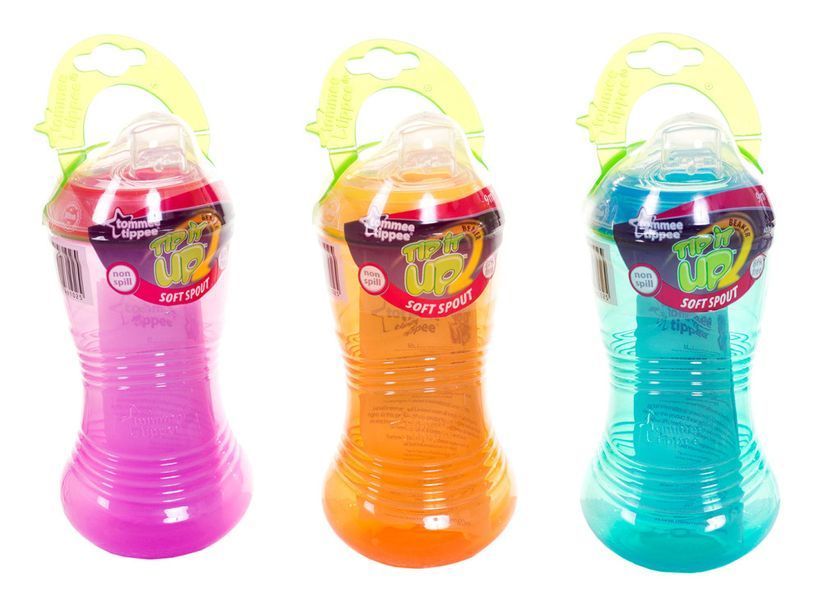 Поилка Tommee Tippee Tip it UP от 9 месяцев (400ml) голубой / розовый / оранжевый (арт. 20049) &mdash; купить в Украине |  Колисочка