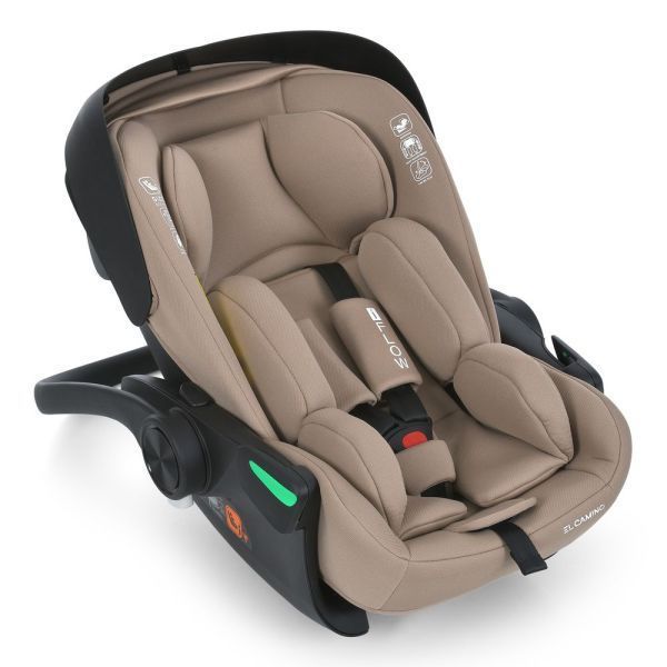 Автокрісло El Camino i-FLOW ME 1198 Beige (арт. 319827) &mdash; купити в Україні | KolysochkaBaby