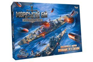 Настільна гра G-MB-02U "Морський бій. Стратегічна гра" DANKO (арт. Нас7767) &mdash; купити в Україні | KolysochkaBaby
