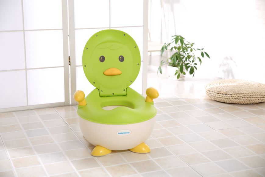 Дитячий горщик Пінгвін, зелений - Babyhood (арт. BH-113G) &mdash; купити в Україні | KolysochkaBaby