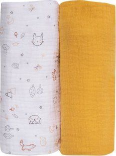 Рушники дитячі Bubaba by FreeON 2/1 YELLOW 70х70 см (арт. 48044) &mdash; купити в Україні |  Колисочка