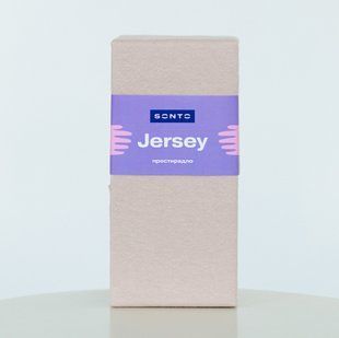 Простирадло Jersey бежевий (арт. 14323456) &mdash; купить в Украине |  Колисочка