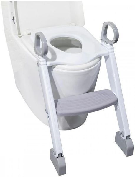 Дитячий горщик з драбинкою FreeON, white - grey (арт. 42325) &mdash; купить в Украине |  Колисочка