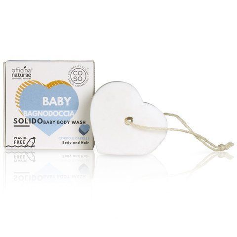 Органічний дитячий твердий гель для душу 2в1 Officina Naturae, Baby Solid CO.SO, 50 г (арт. COSOBGNBABY) &mdash; купить в Украине |  Колисочка