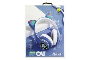 Дитячі блутуз навушники LED CAT EAR STN-28/VIV23M/STN-23M/AA10-2/P10-2 (арт. Муз2530) &mdash; купити в Україні |  Колисочка