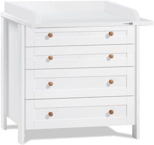 Пеленальний комод FreeON Oslo, white (арт. 47214) &mdash; купити в Україні |  Колисочка
