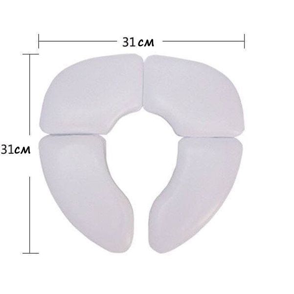 Складна дорожня накладка на унітаз, біла Babyhood BH-136W (арт. BH-136W) &mdash; купити в Україні | KolysochkaBaby