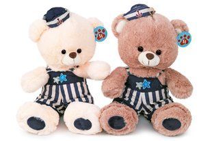 Ведмедик в комбінезоні (2 кольори) 2899/33 р.33см (арт. Мяк9933) &mdash; купити в Україні |  Колисочка