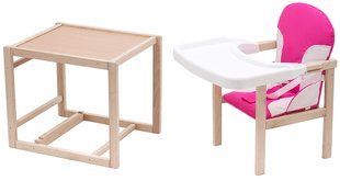 Стульчик-трансформер Babyroom Пони-230 eko розовый / белый (арт. 626188) &mdash; купить в Украине |  Колисочка