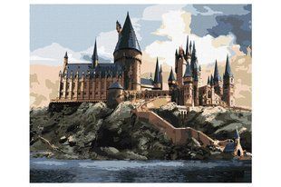 Набір для розпису по номерах 40x50 см KHO6432 "Harry Potter: Гоґвортс вдень" Ideyka (арт. Нас0471) &mdash; купити в Україні |  Колисочка