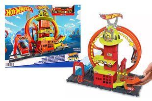 Ігровий набір-трек "Супер петля з пожежною станцією" Hot Wheels HKX41 (арт. Маш0966) &mdash; купити в Україні | KolysochkaBaby