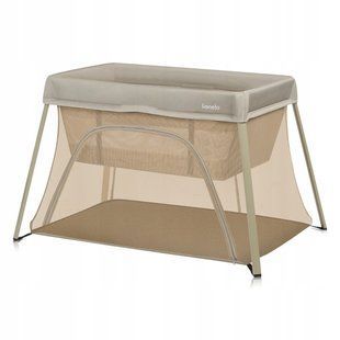 Кроватка-манеж Lionelo ALICE BEIGE OLIVE (арт. 110335014) &mdash; купити в Україні |  Колисочка