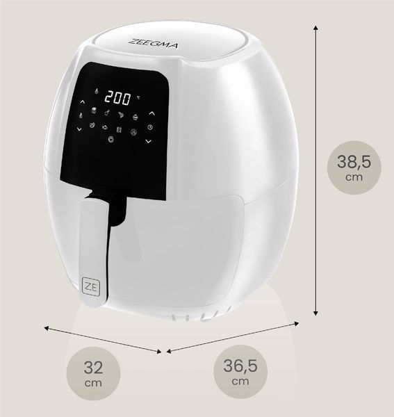 Фритюрница Zeegma KNAPPER GRAND WHITE (арт. 93881382) &mdash; купити в Україні |  Колисочка