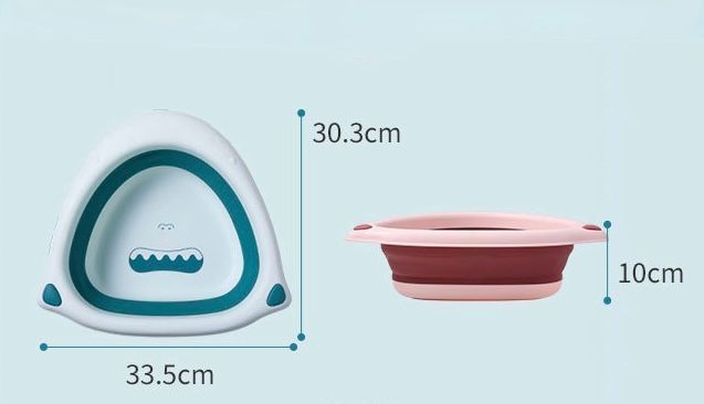 Тазик складний Акула рожевий колір Babyhood BH-746BP (арт. BH-746BP) &mdash; купить в Украине |  Колисочка