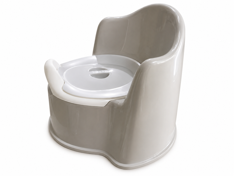 Горщик дитячий LoveStep Potty з кришкою, бежевий (арт. H-001Be) &mdash; купить в Украине | KolysochkaBaby