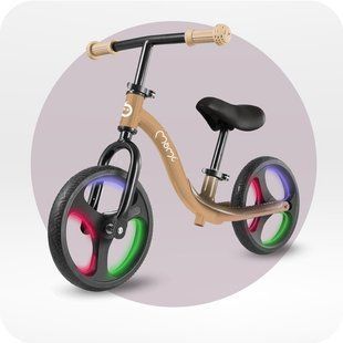 Беговел MoMi ISOKA LED Beige (арт. 116861477) &mdash; купить в Украине |  Колисочка