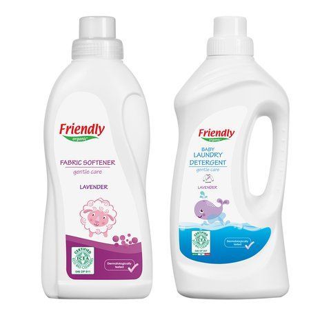 Економ набір для прання дитячого одягу Friendly Organic (арт. НФ-00000295) &mdash; купить в Украине |  Колисочка
