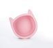 Силіконова миска дитяча FreeOn Kitty, pink (арт. 46330) &mdash; фото 1 купити в Україні |  Колисочка