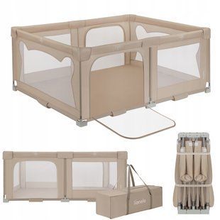 Манеж Lionelo FLORENCE EASY FOLD BEIGE SAND (арт. 115883225) &mdash; купити в Україні |  Колисочка