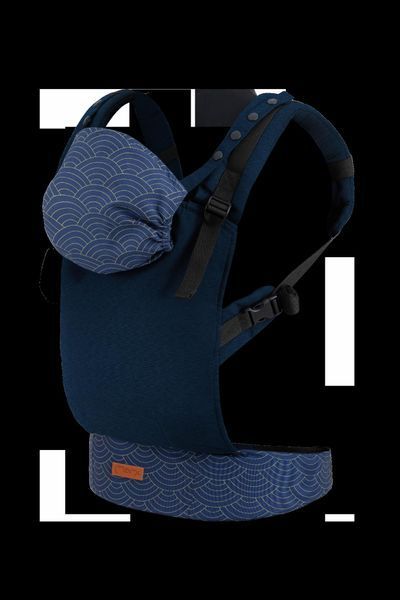 Рюкзак - кенгуру MoMi COLLET Blue (арт. 117217175) &mdash; купити в Україні | KolysochkaBaby