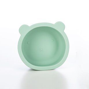 Силіконова миска дитяча FreeOn Lion, mint (арт. 46316) &mdash; купити в Україні |  Колисочка
