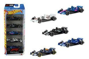 Набір з 5-и базових машинок JLN11 "Формула 1" Hot Wheels (арт. Маш8760) &mdash; купити в Україні | KolysochkaBaby