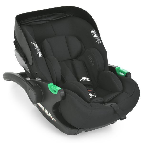 Детское автокресло El Camino i-FIX+ ME 1110 Moon Black (арт. 332905) &mdash; купить в Украине | KolysochkaBaby