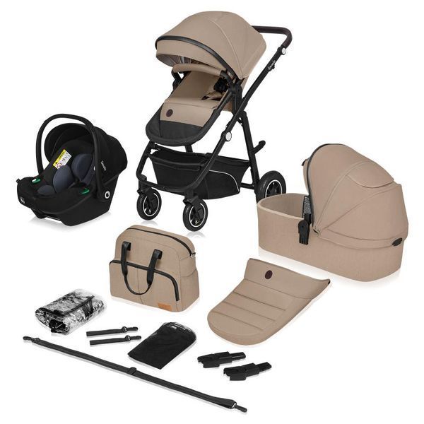 Універсальна коляска 3 в 1 Lionelo BIANKA 3IN1 BEIGE SAND (арт. 93975113) &mdash; купити в Україні |  Колисочка