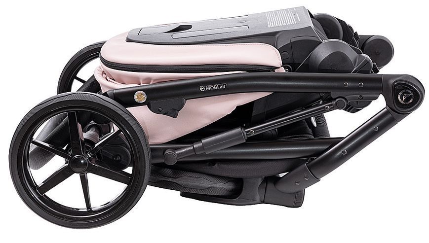 Коляска 2 в 1 Adamex Mobi Air Thermo New ECO ECO SA-15 розовый пудра (арт. 681095) &mdash; купити в Україні |  Колисочка