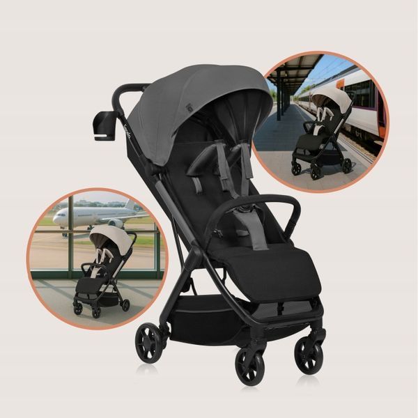 Прогулочная коляска Lionelo JULIE AIR GREY STONE (арт. 109384771) &mdash; купить в Украине | KolysochkaBaby
