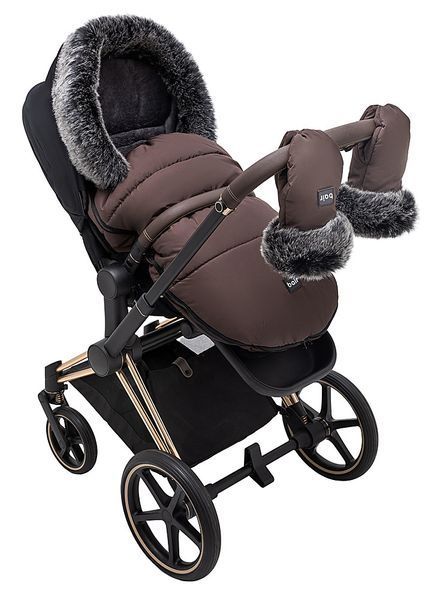 Зимовий конверт Bair Polar U PU-04 chocolate шоколад (арт. 682107) &mdash; купити в Україні |  Колисочка
