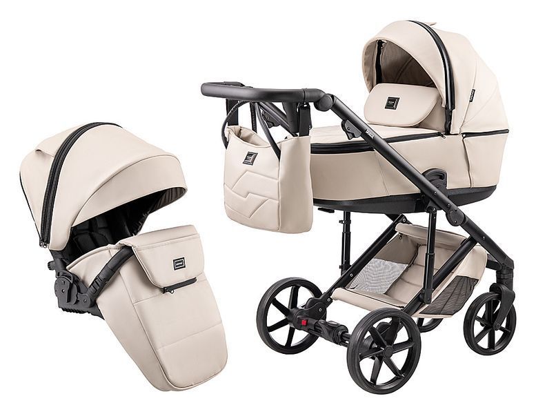 Коляска 2 в 1 Adamex Dolce Eco SA-7 латте (арт. 681943) &mdash; купить в Украине |  Колисочка